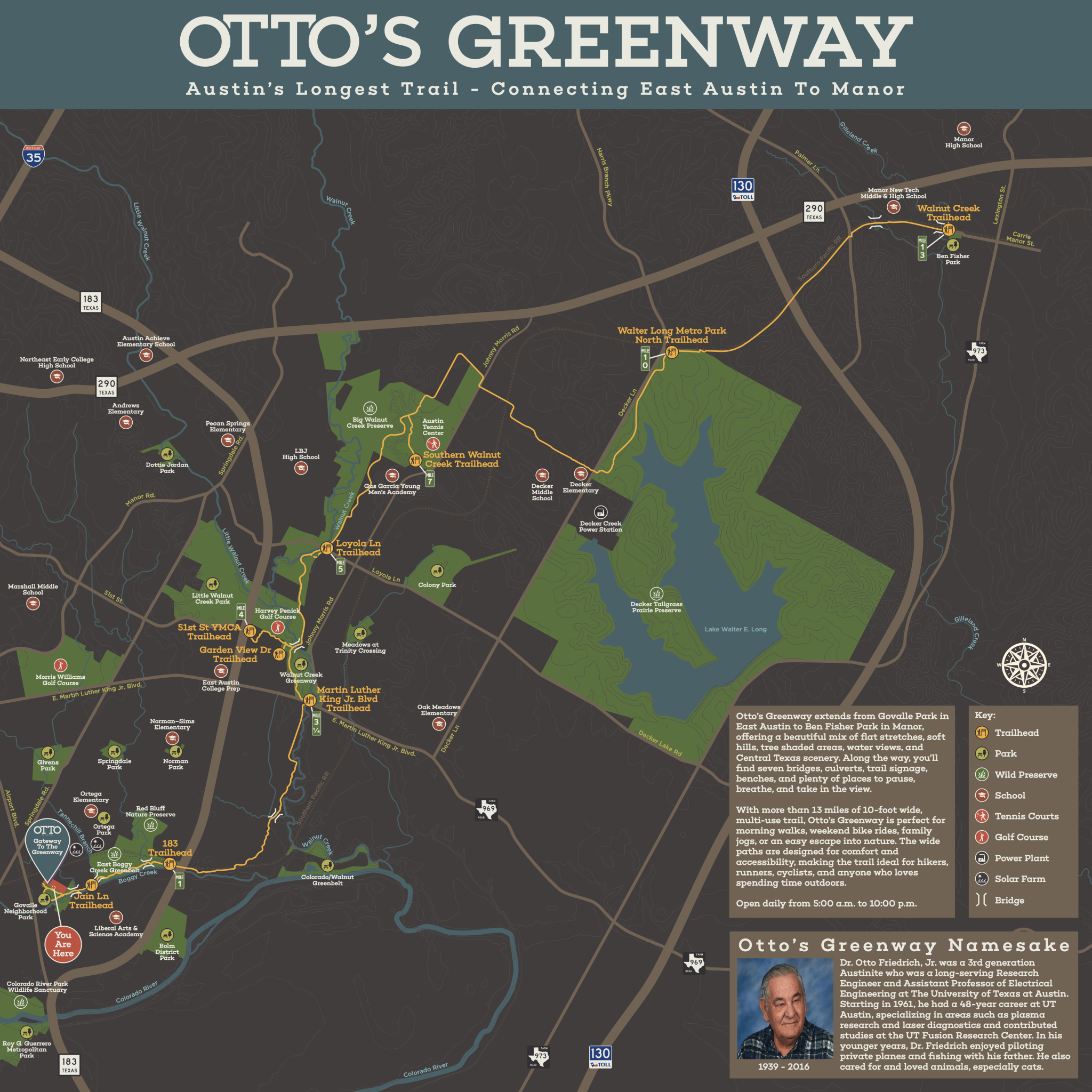 Otto Greenway Map